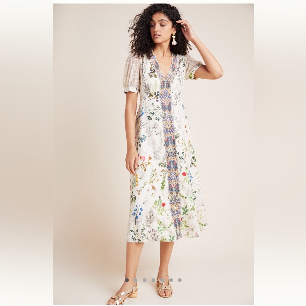 Donna Floral Midi Dress